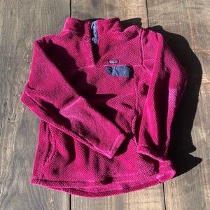 Patagonia Girls Re-Tool Snap-T Fleece Pullover